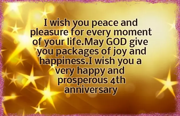 4 Year Old Birthday Greetings