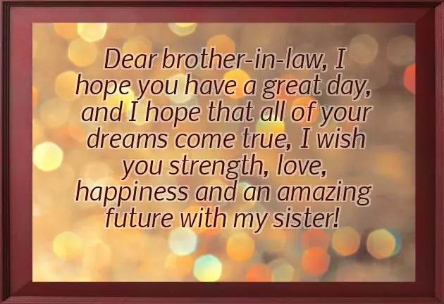 Sister Husband Birthday Wishes Sister Husband Birthday Wishes