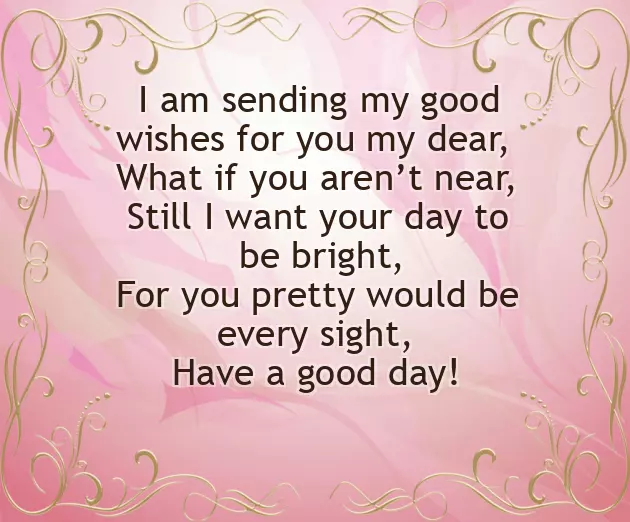 Have A Nice Day Message To Her Have A Nice Day Message To Her