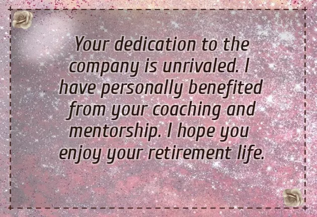 Retirement Text Message Retirement Text Message
