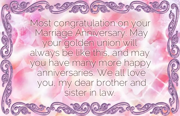Happy Anniversary My Sister
