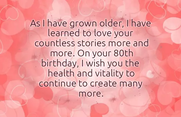 Wishes For 80Th Birthday Wishes For 80Th Birthday