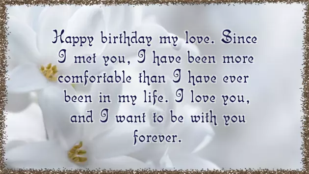 Happy Birthday Letter For Her