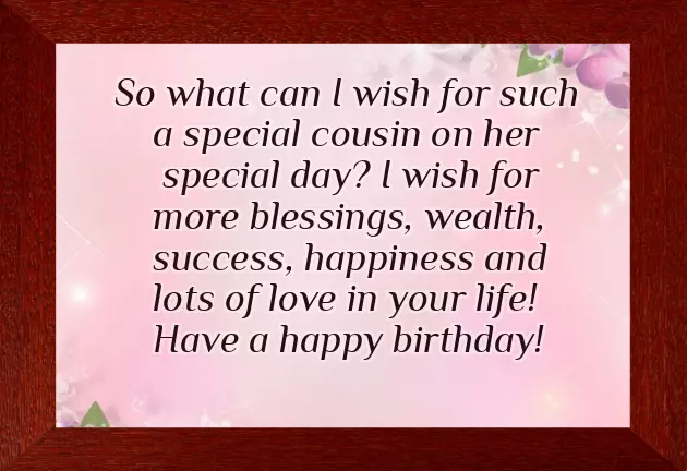 Birthday Wish For My Cousin Birthday Wish For My Cousin