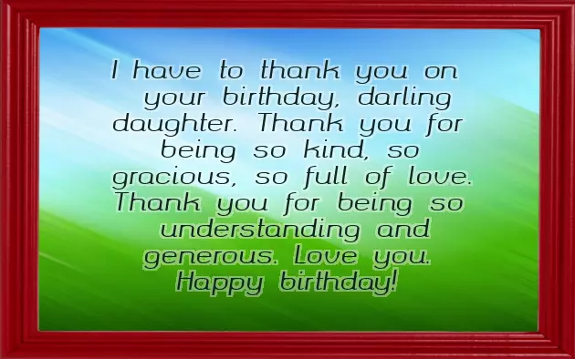 Happy Birthday To Your Beautiful Daughter Happy Birthday To Your Beautiful Daughter