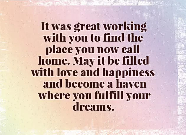 Congratulations On Your Home Purchase Congratulations On Your Home Purchase