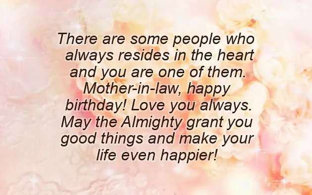 Birthday Wishes For Mother In Law Quotes