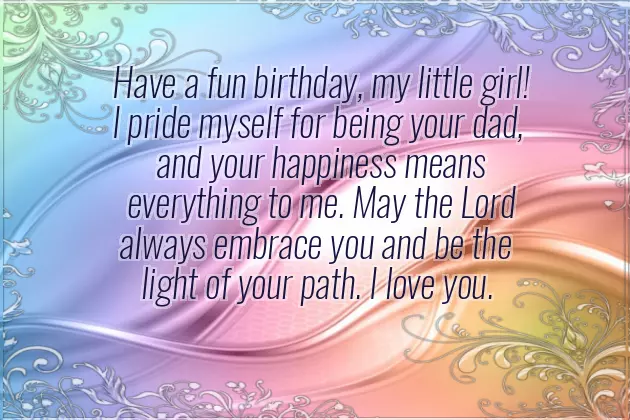 Happy Birthday My Little Daughter Happy Birthday My Little Daughter