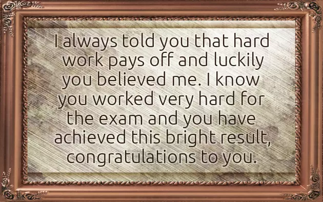 Wishing Someone For Achievement