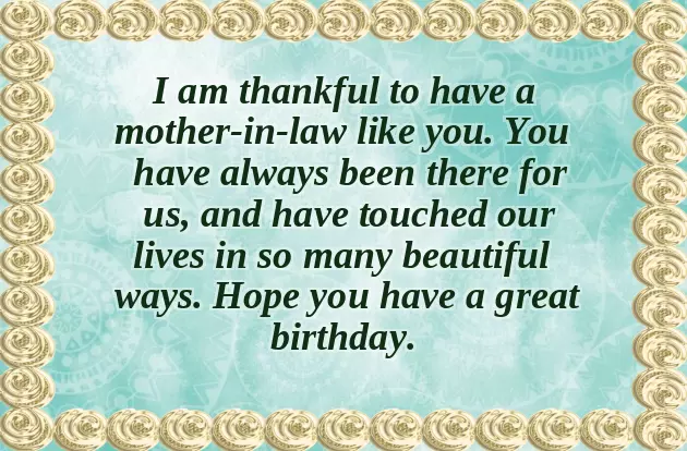 Birthday Of Mother In Law Birthday Of Mother In Law