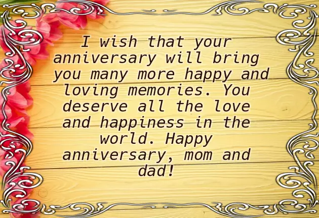 Happy Anniversary Mom And Dad Quotes Happy Anniversary Mom And Dad Quotes