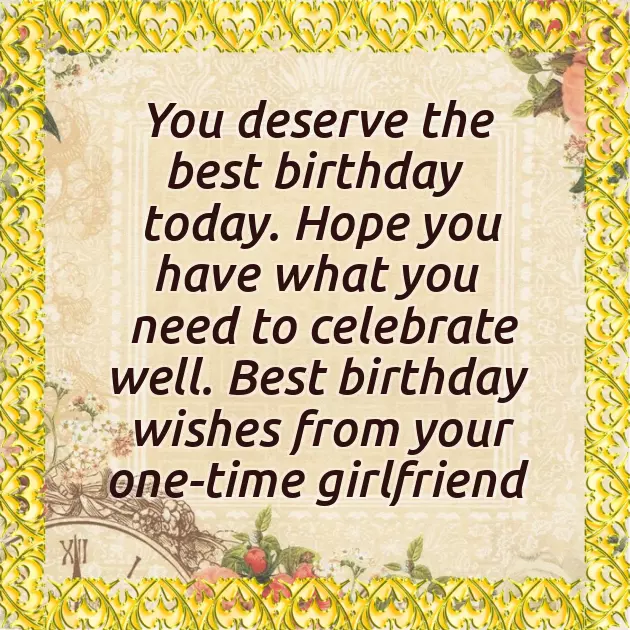 Best Birthday Wishes For Ex Boyfriend Best Birthday Wishes For Ex Boyfriend