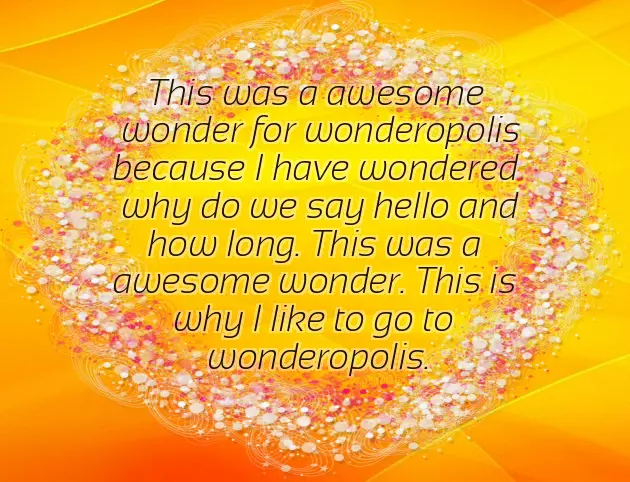 The Word Hello The Word Hello