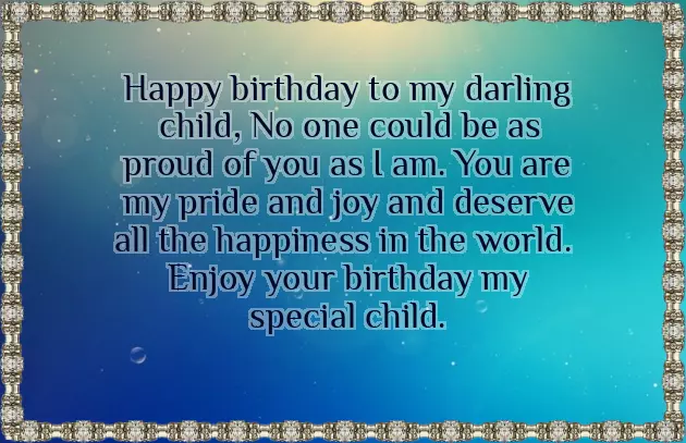 Happy 1 Birthday Baby Boy