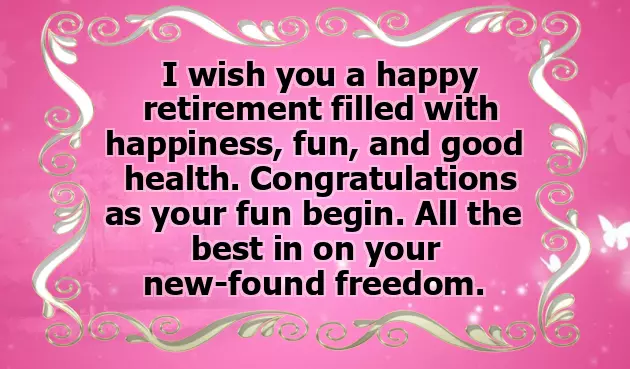 Retirement Messages For A Close Friend Retirement Messages For A Close Friend