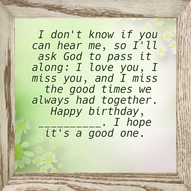 Birthdays In Heaven Birthdays In Heaven