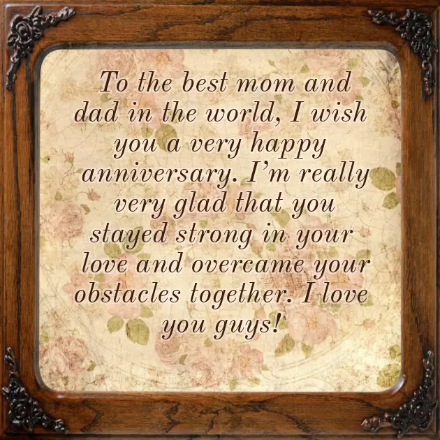 Happy 27Th Anniversary Mom And Dad