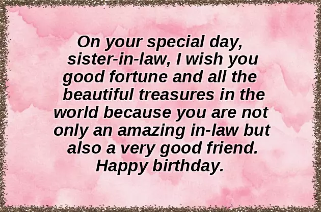 Special Sister Birthday Special Sister Birthday