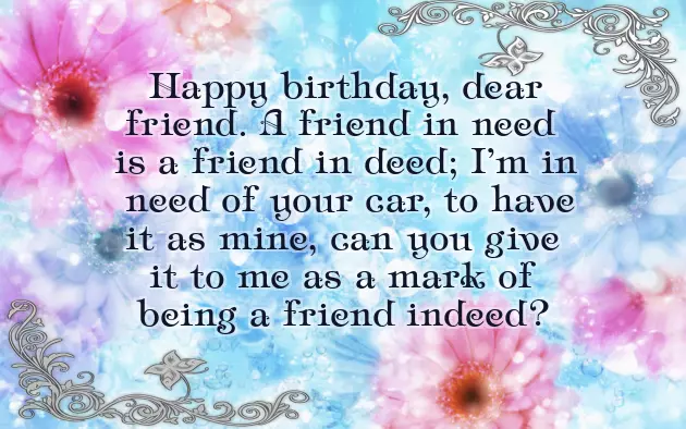 Cheeky Birthday Wishes