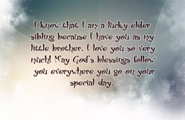 Birthday Wishes To Younger Brother Birthday Wishes To Younger Brother