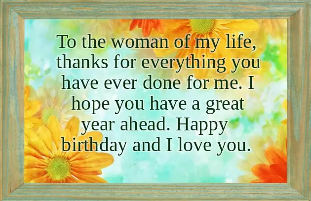 Sweet Wish Birthday For Girlfriend