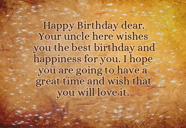 Happy Birthday Awesome Nephew