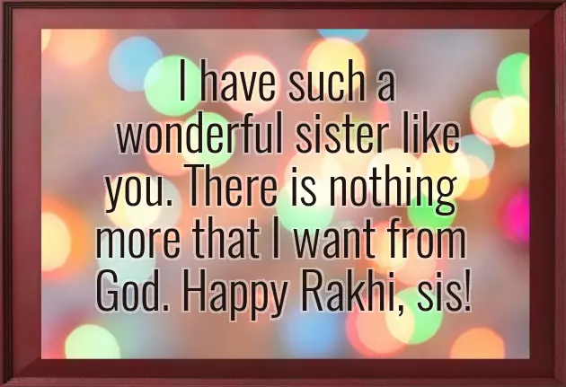 Happy Raksha Bandhan Dear Sister Happy Raksha Bandhan Dear Sister