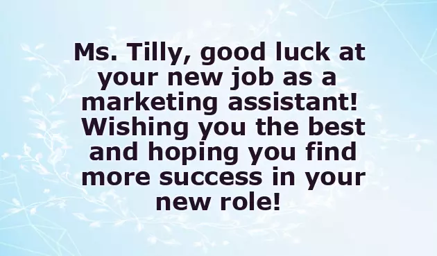 Congratulations On Your Career Congratulations On Your Career