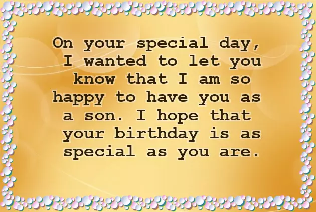 Happy Birthday Wishes For Son From Mom Happy Birthday Wishes For Son From Mom