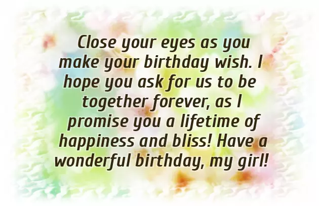 Bday Msg For Girlfriend Bday Msg For Girlfriend