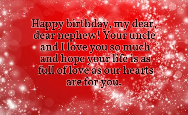 Happy Birthday Wishes To My Kid Nephew