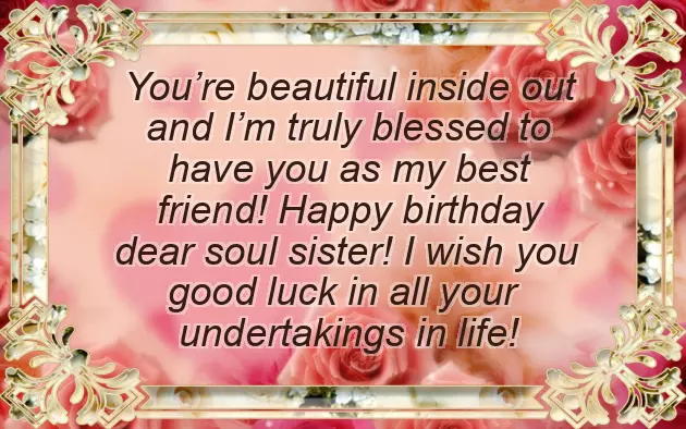 Birthday Wishes For Sister Not By Blood Birthday Wishes For Sister Not By Blood