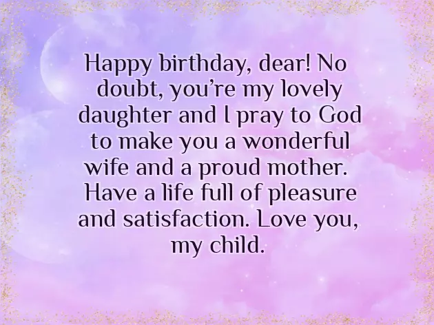 Birthday Quotes For My Little Daughter