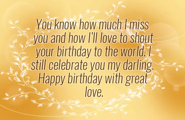 Birthday Wishes For Bf Heart Touching