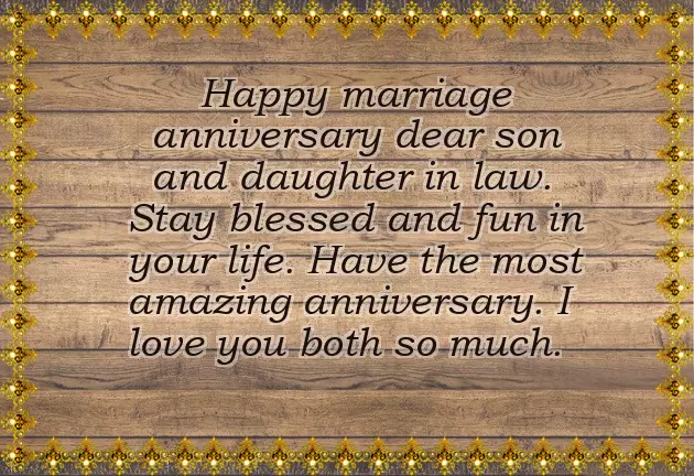 Son Wedding Anniversary Wishes Son Wedding Anniversary Wishes