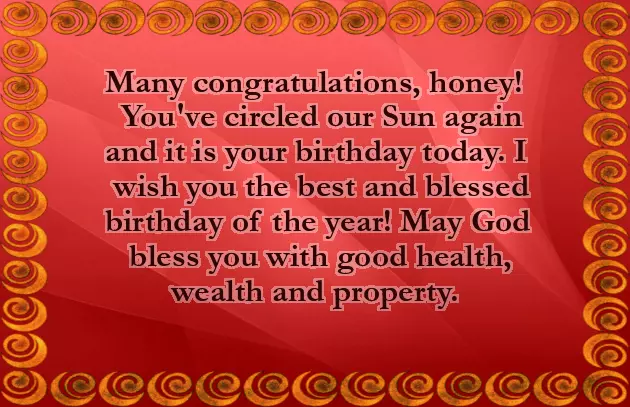 Birthday Wishes For Wife With Love In English