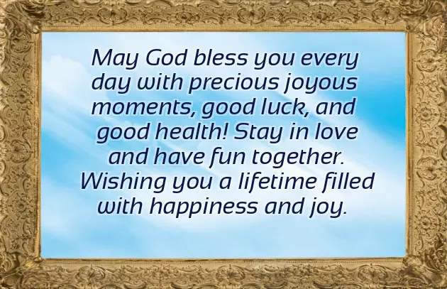 Christian Congratulations On Your Wedding