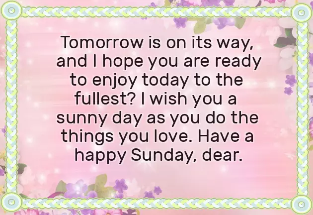 Good Morning Wish You Happy Sunday Good Morning Wish You Happy Sunday
