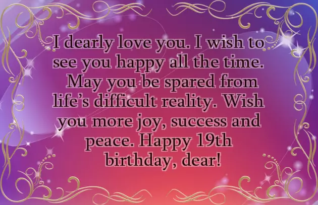 Birthday Wishes For 19 Year Old Son Birthday Wishes For 19 Year Old Son