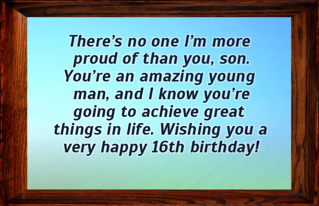 Happy Birthday Son From Mom And Dad