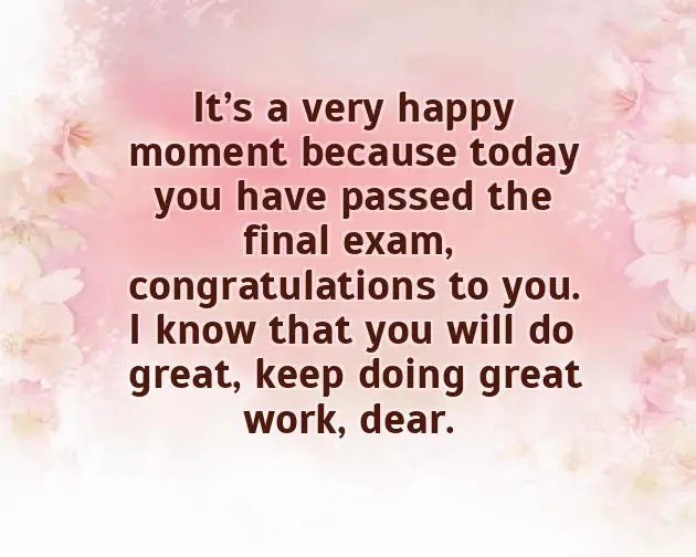Exam Congratulations Wishes Exam Congratulations Wishes