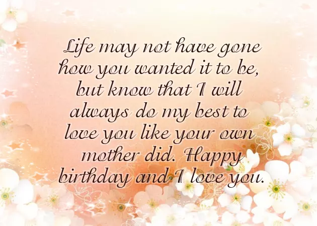 Happy Birthday To My Bonus Daughter