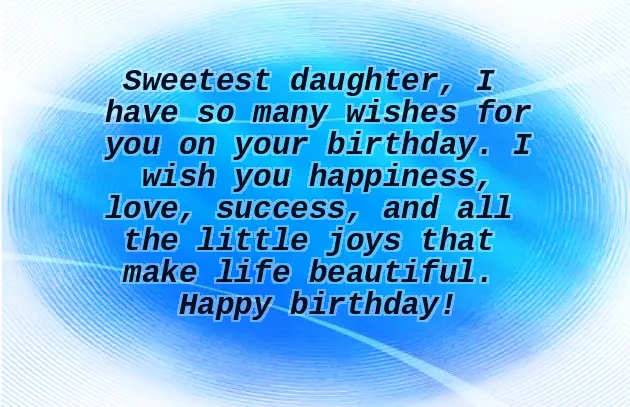 My Lovely Daughter Birthday Wishes My Lovely Daughter Birthday Wishes