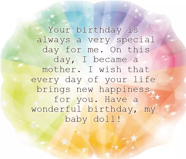 Best Birthday Wishes For Daughter From Mom