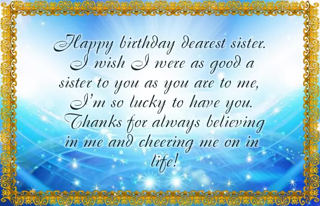 Birthday Wishes For A Sweet Sister Birthday Wishes For A Sweet Sister