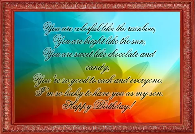 18Th Birthday Poem For Son