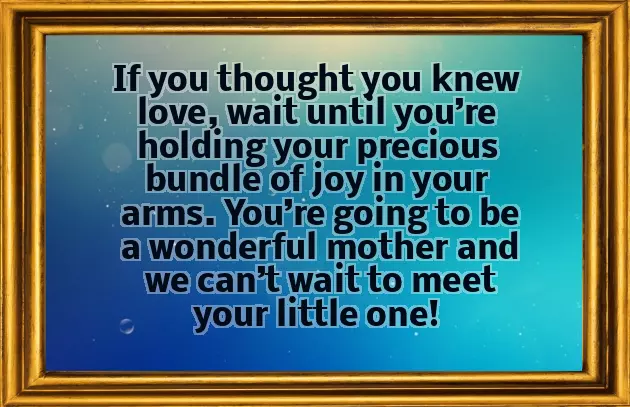 Good Wishes On Baby Shower