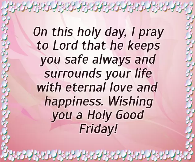 Free Good Friday Message Free Good Friday Message