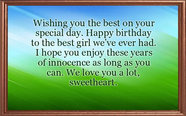 Happy Birthday Wishes For Baby Girl Happy Birthday Wishes For Baby Girl