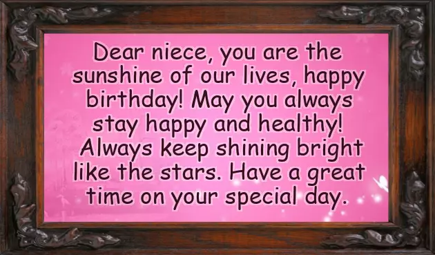 Niece Funny Birthday Wishes Niece Funny Birthday Wishes